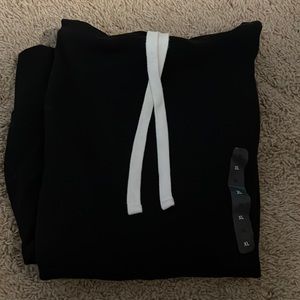 Brand new Gap black hooded sweatshirt!